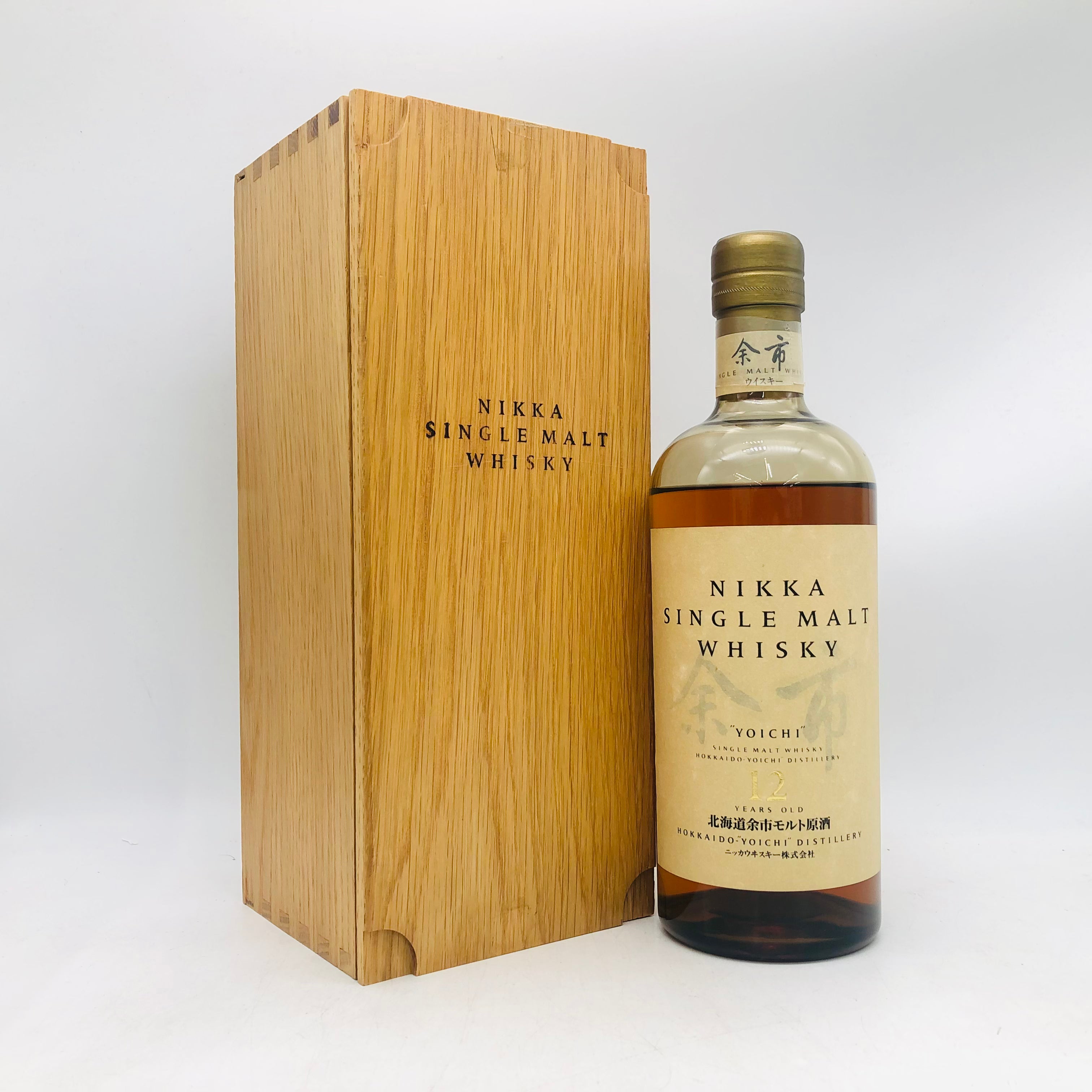 NIKKA ニッカ 余市12年北海道余市モルト原酒 シングルモルト 750ml
